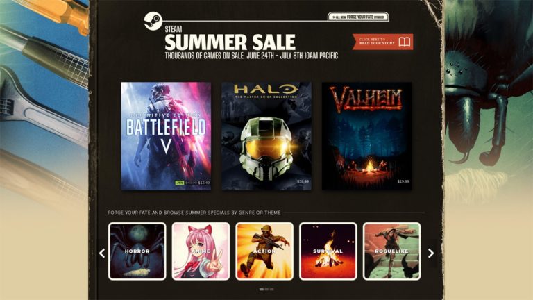 Steam’s Summer Sale Is Live until July 8