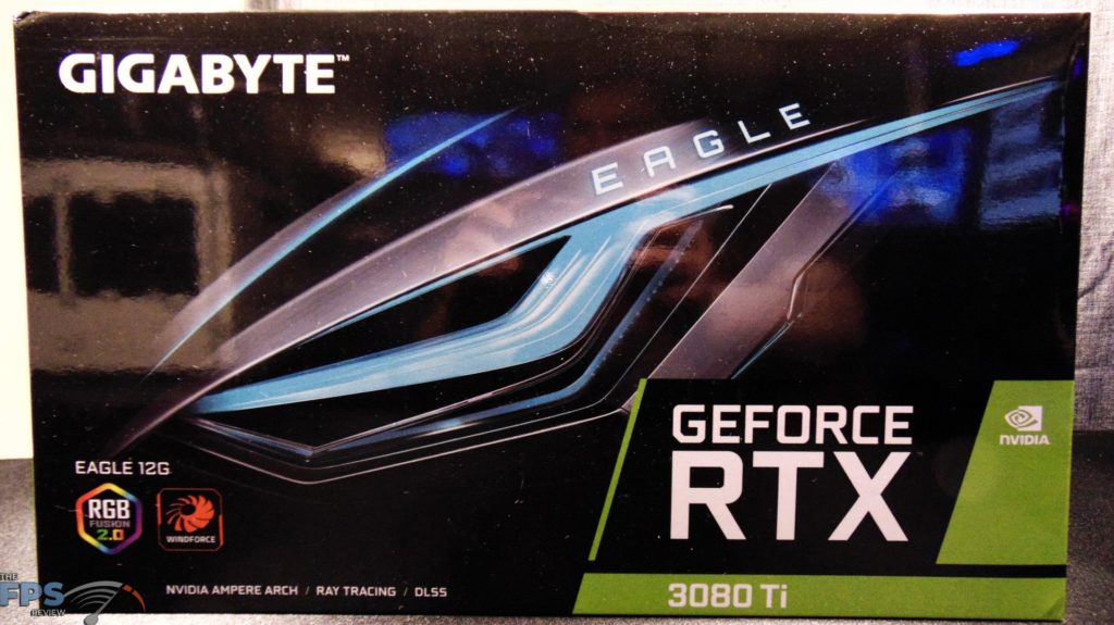 GIGABYTE GeForce RTX 3080 Ti EAGLE 12G Video Card box front