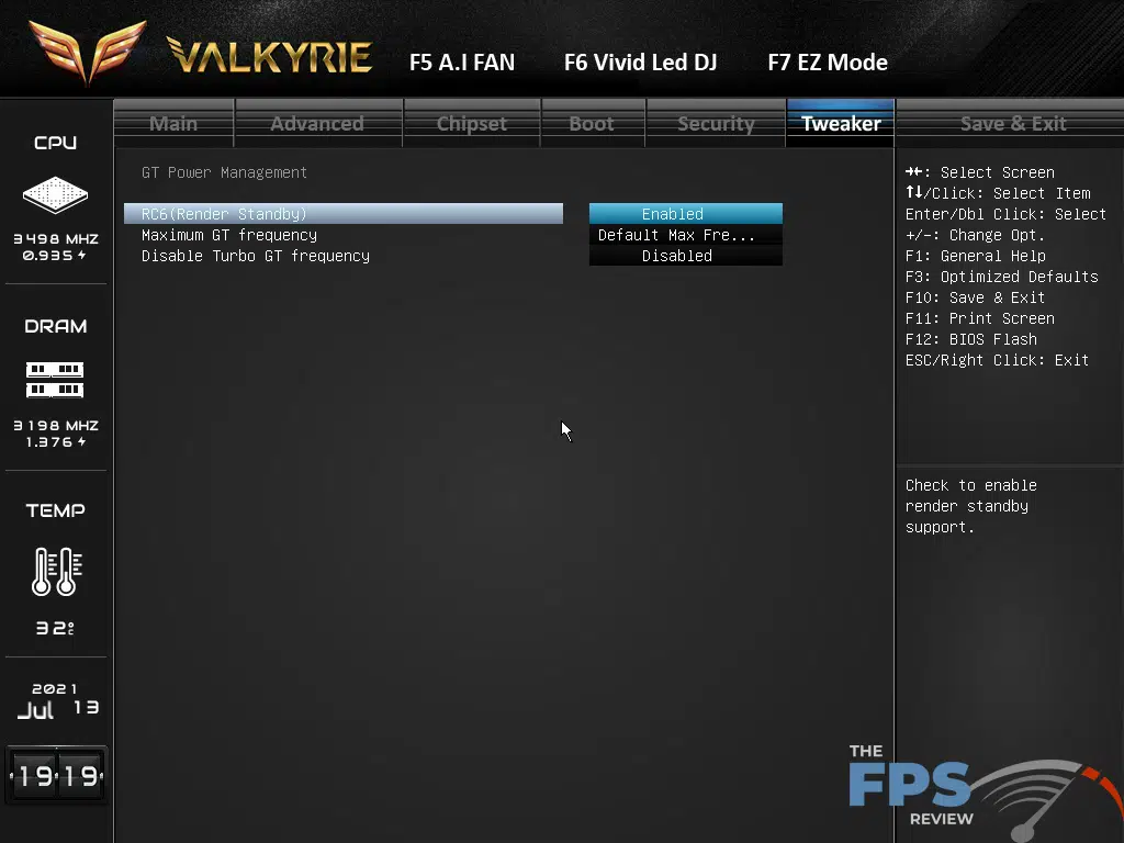 BIOSTAR Z590I VALKYRIE Motherboard BIOS
