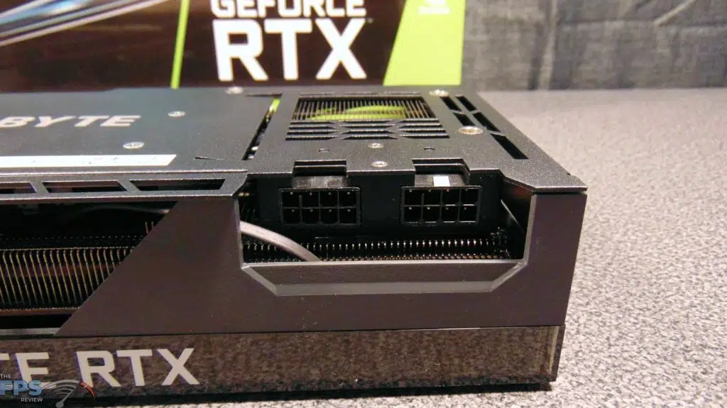 GIGABYTE GeForce RTX 3080 Ti EAGLE 12G Video Card pci express power connectors
