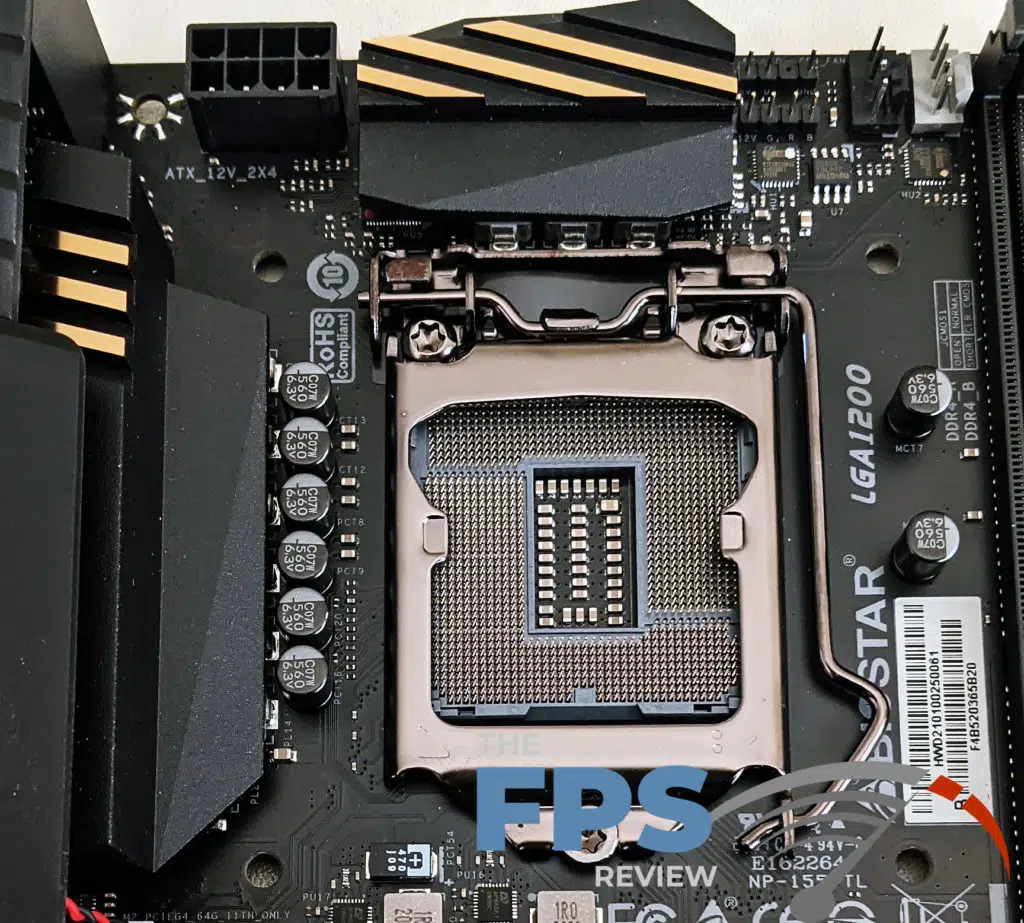 BIOSTAR Z590I VALKYRIE Motherboard VRMs