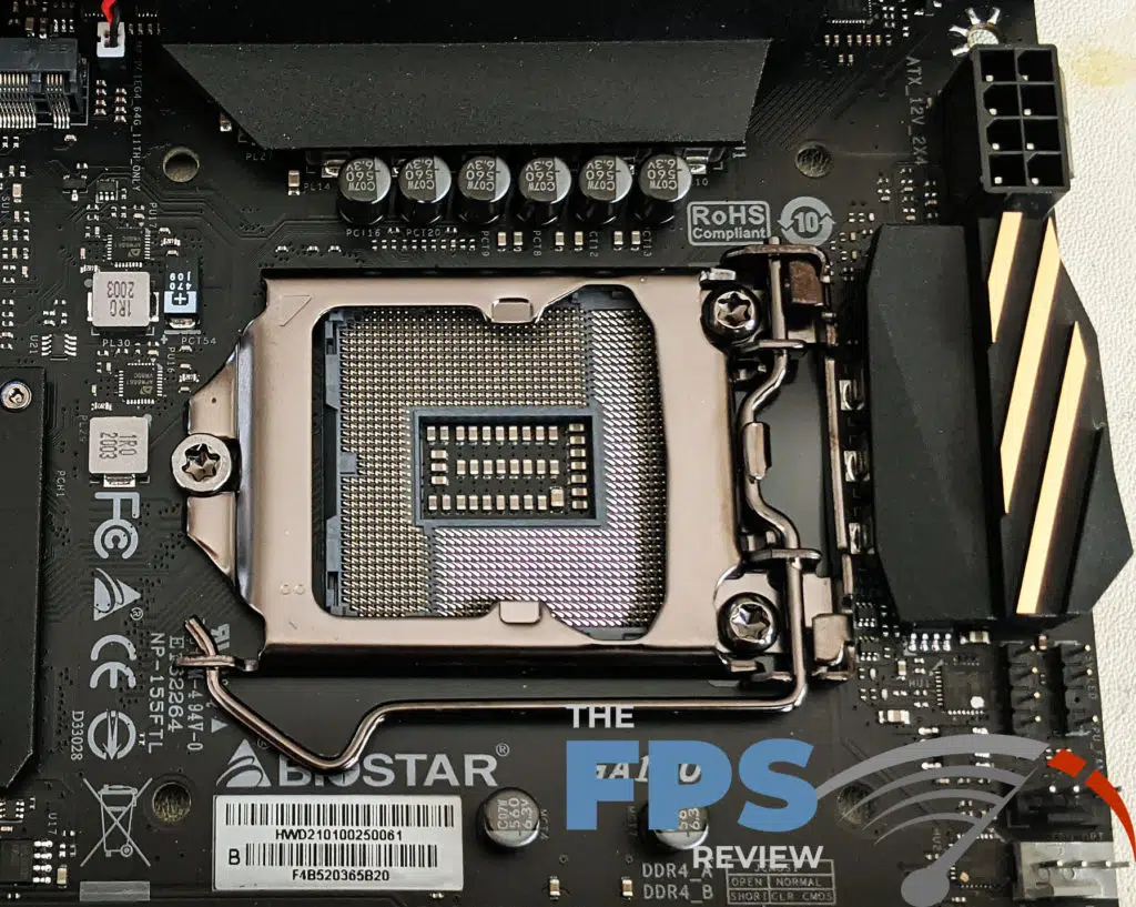 BIOSTAR Z590I VALKYRIE Motherboard CPU Socket