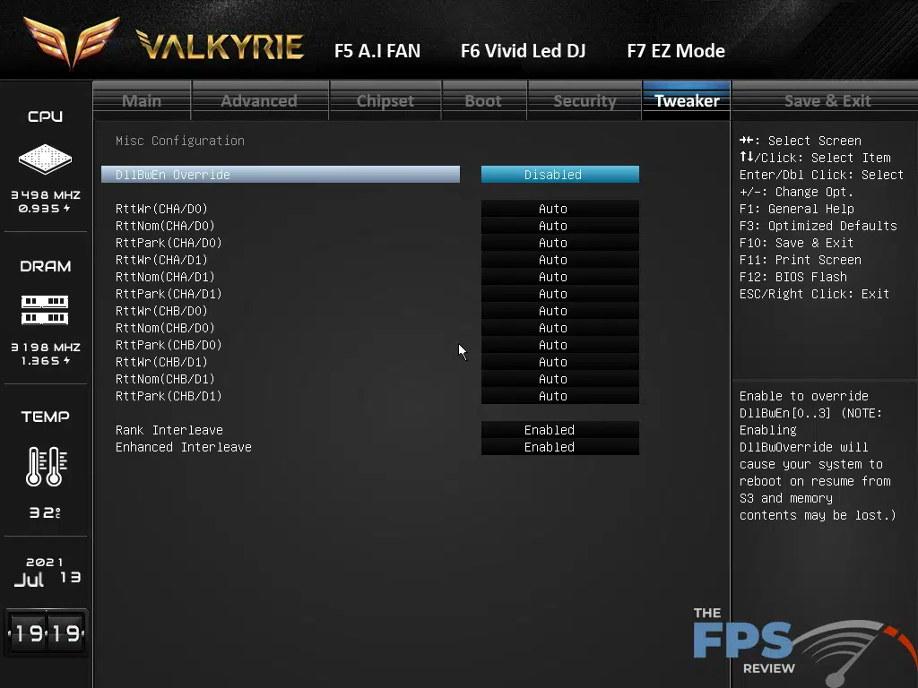 BIOSTAR Z590I VALKYRIE Motherboard BIOS
