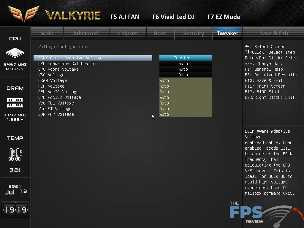 BIOSTAR Z590I VALKYRIE Motherboard BIOS