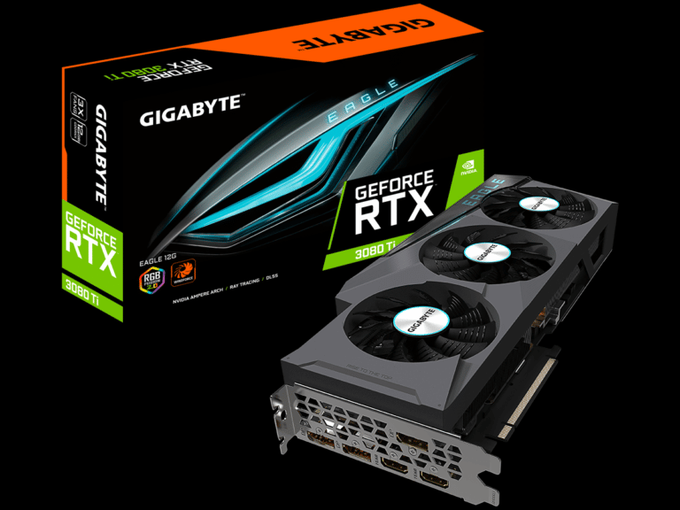 GIGABYTE GeForce RTX 3080 Ti EAGLE 12G Video Card and Box Featured Image