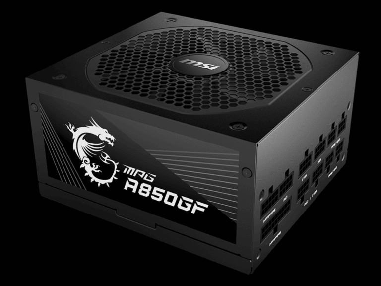 MSI A850GF 850W Power Supply Featured Image