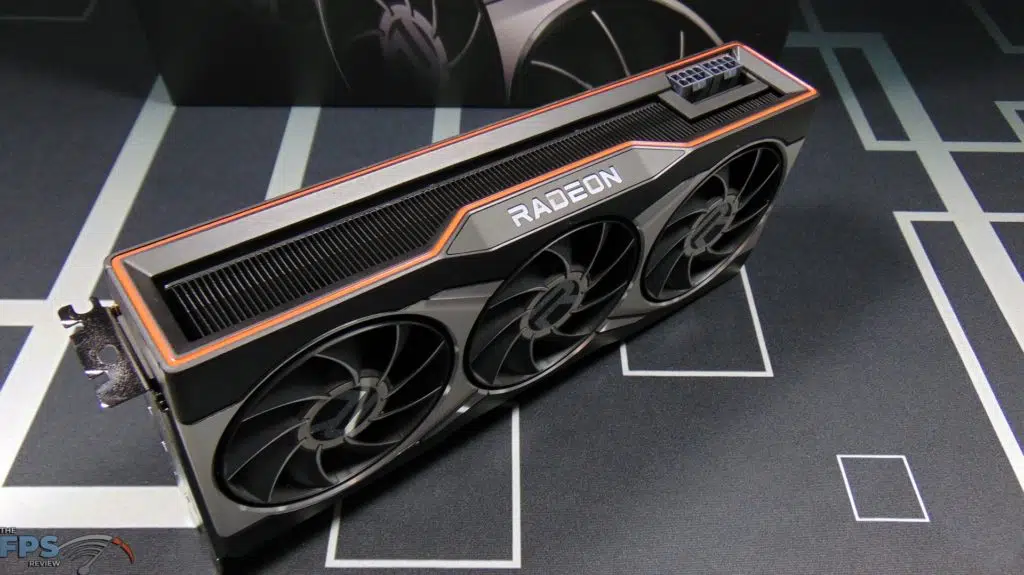 AMD Radeon RX 6900 XT Video Card Top View