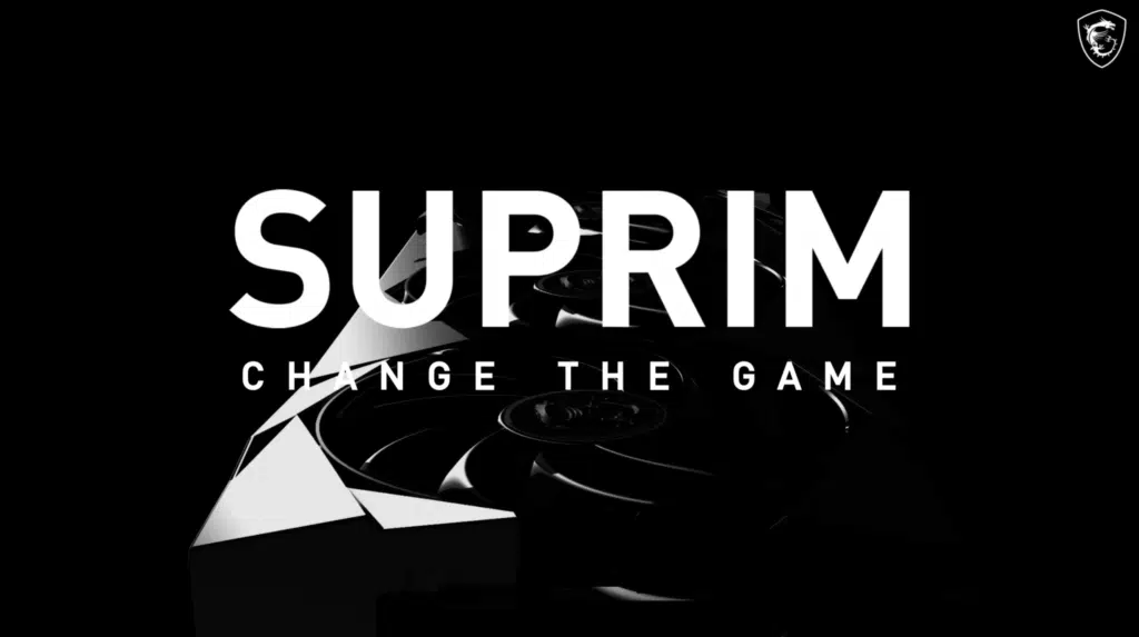 MSI SUPRIM Presentation