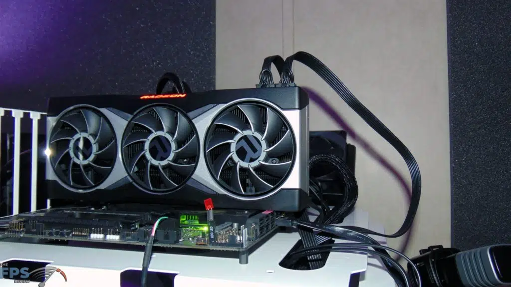 AMD Radeon RX 6900 XT Video Card Installed in System