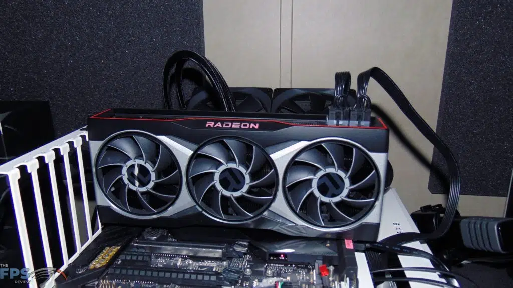 AMD Radeon RX 6900 XT Video Card Installed in System