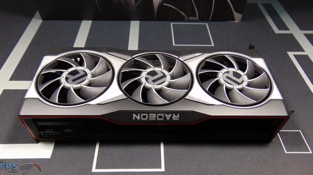 AMD Radeon RX 6900 XT Video Card Top Down View