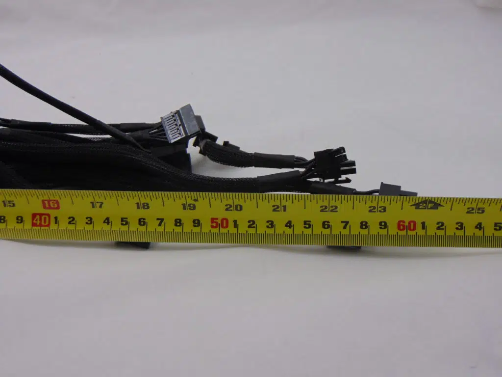 EVGA N1 750W Power Supply Measuring Cable Length
