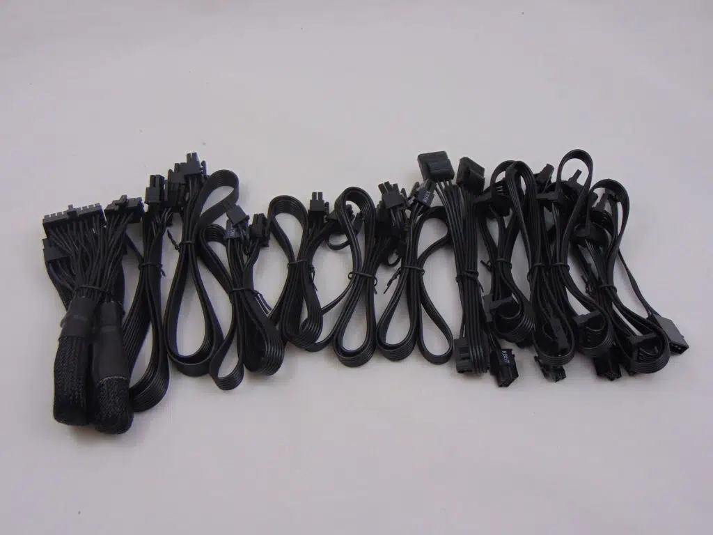 SilverStone NJ700 700W Fanless Power Supply cables