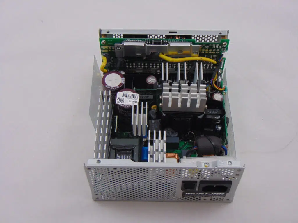 SilverStone NJ700 700W Fanless Power Supply inside