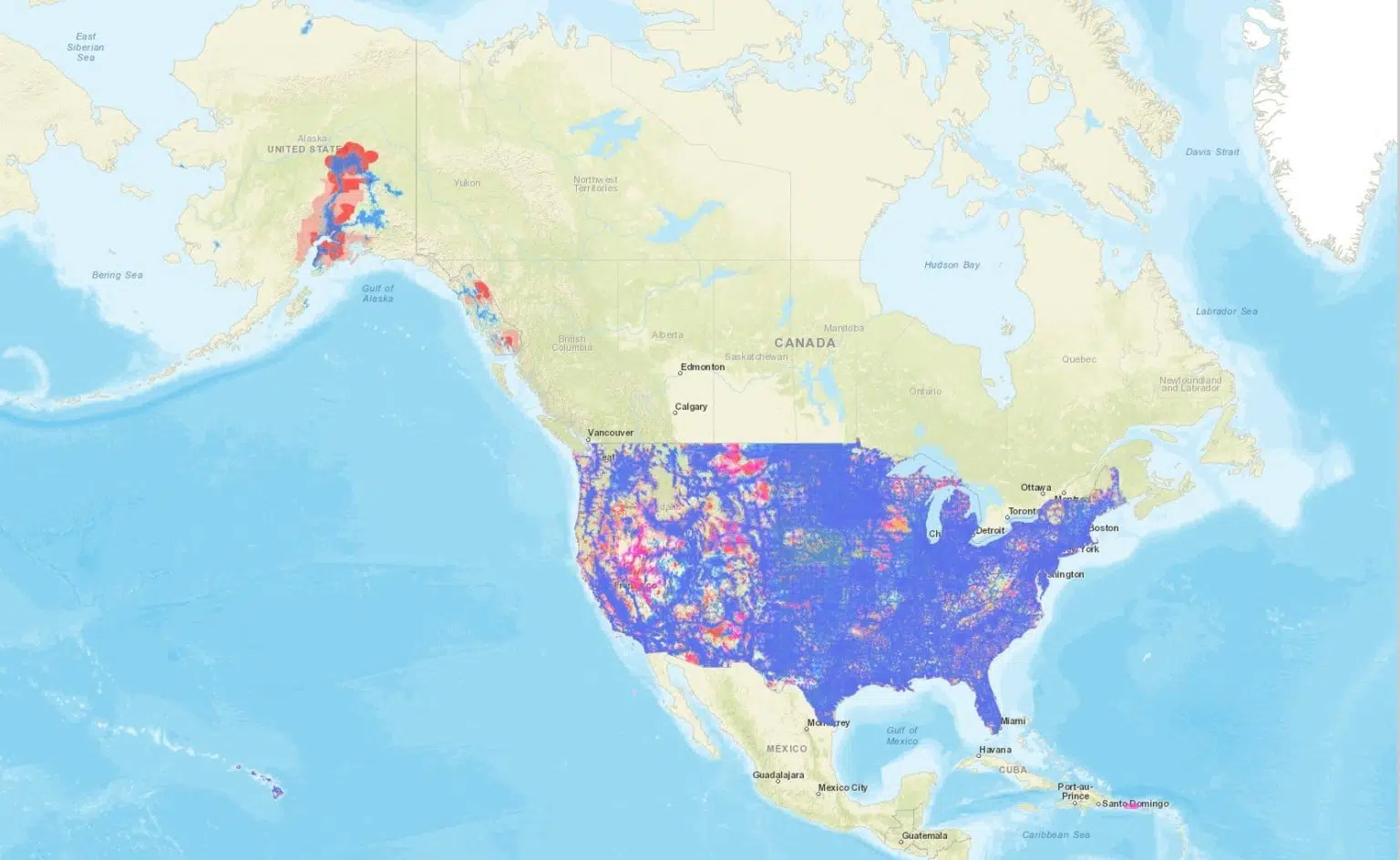 FCC Publishes Updated Mobile Broadband Map of the U.S.
