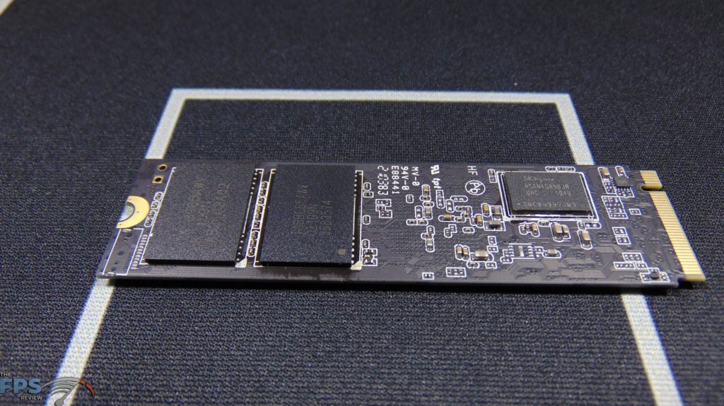 MSI SPATIUM M470 1TB PCIe 4.0 Gen4 NVMe SSD Bare Drive Bottom View