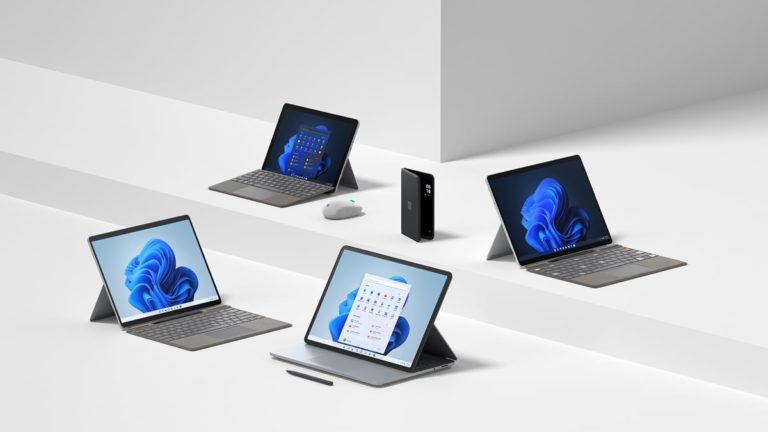 Microsoft Launches Surface Pro Laptop Studio, Surface Pro 8, Surface Go 3, Updated Surface Pro X, and Surface Duo 2