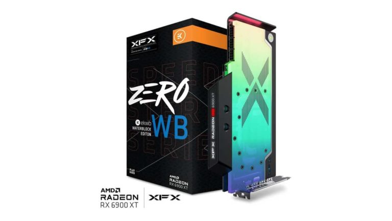 XFX and EKWB Launch Speedster Zero Radeon RX 6900 XT, Says It Can Reach 3 GHz When Overclocked