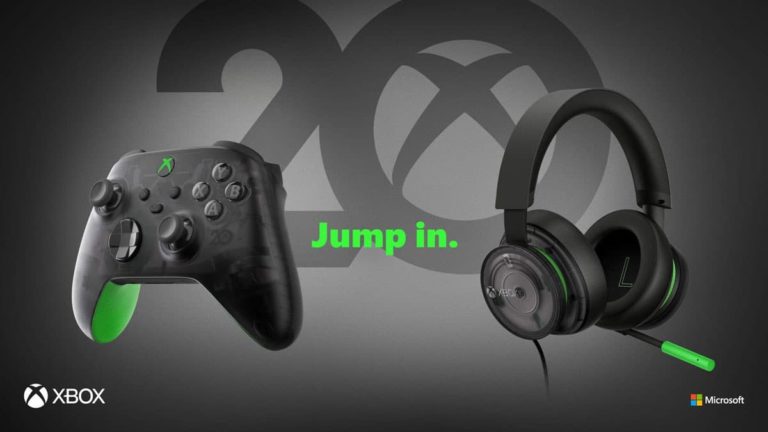 Microsoft Announces 20th Anniversary Special Edition Xbox Wireless Controller and Xbox Stereo Headset