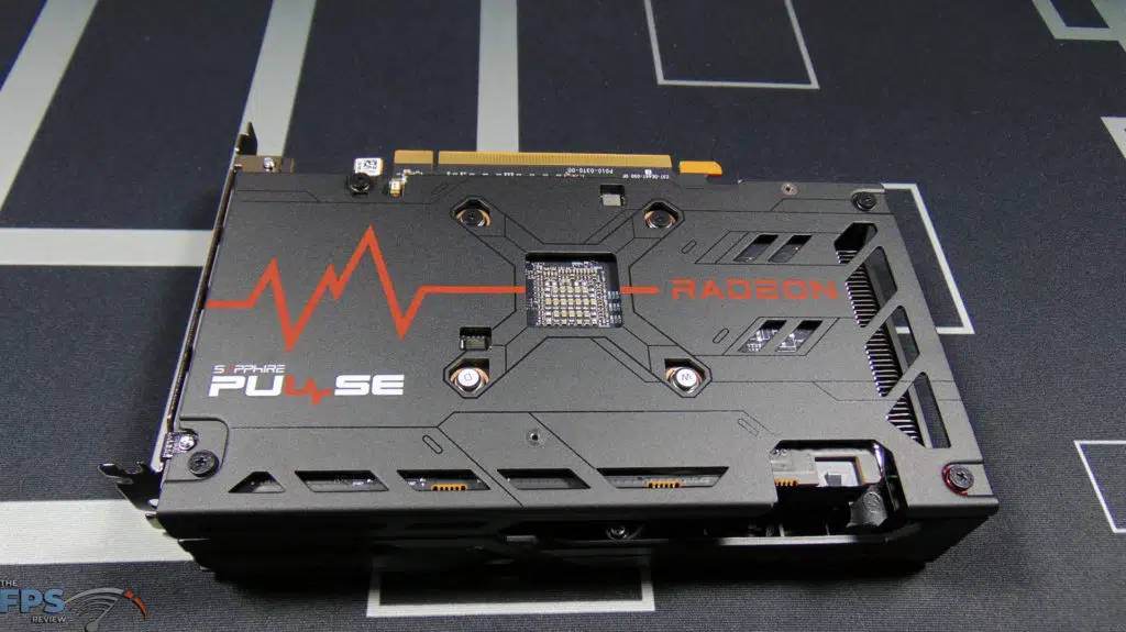SAPPHIRE PULSE Radeon RX 6600 GAMING Video Card Bottom View