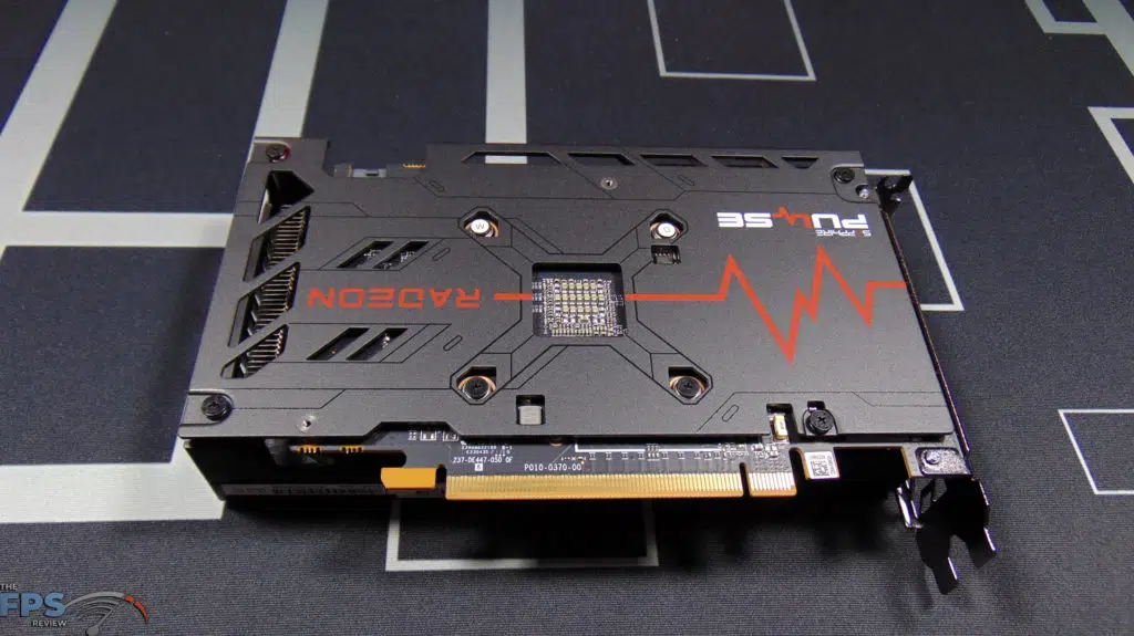 SAPPHIRE PULSE Radeon RX 6600 GAMING Video Card Bottom View