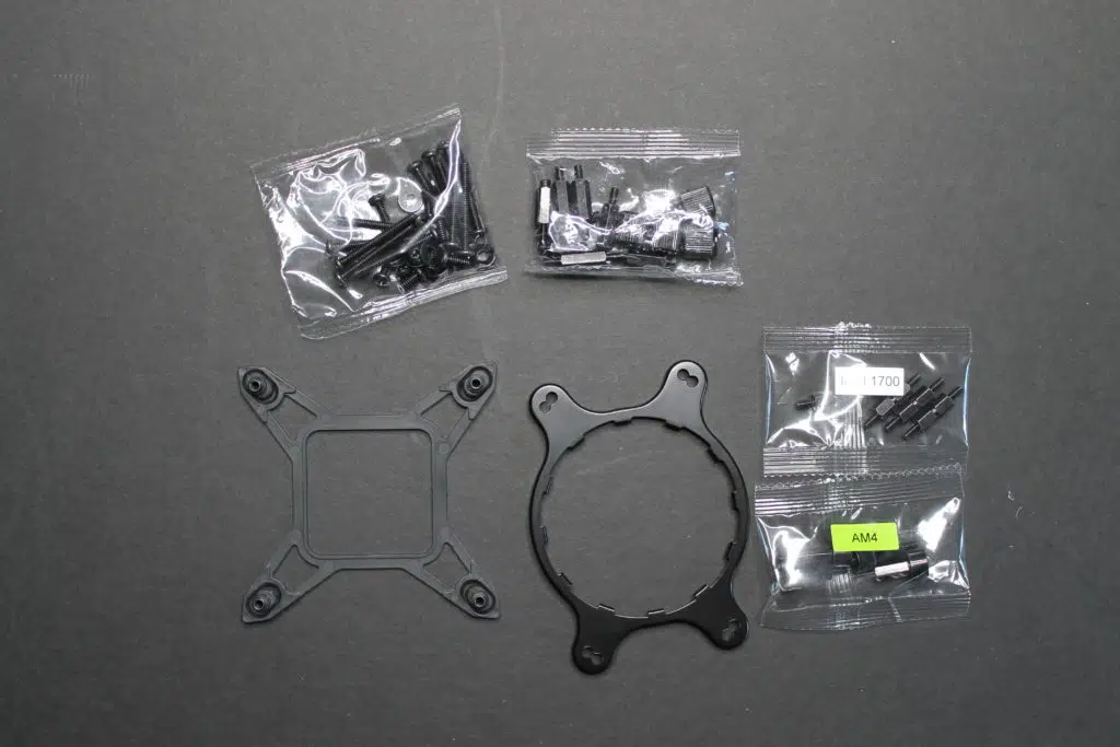 MSI MEG CORELIQUID S360 mounting accessories