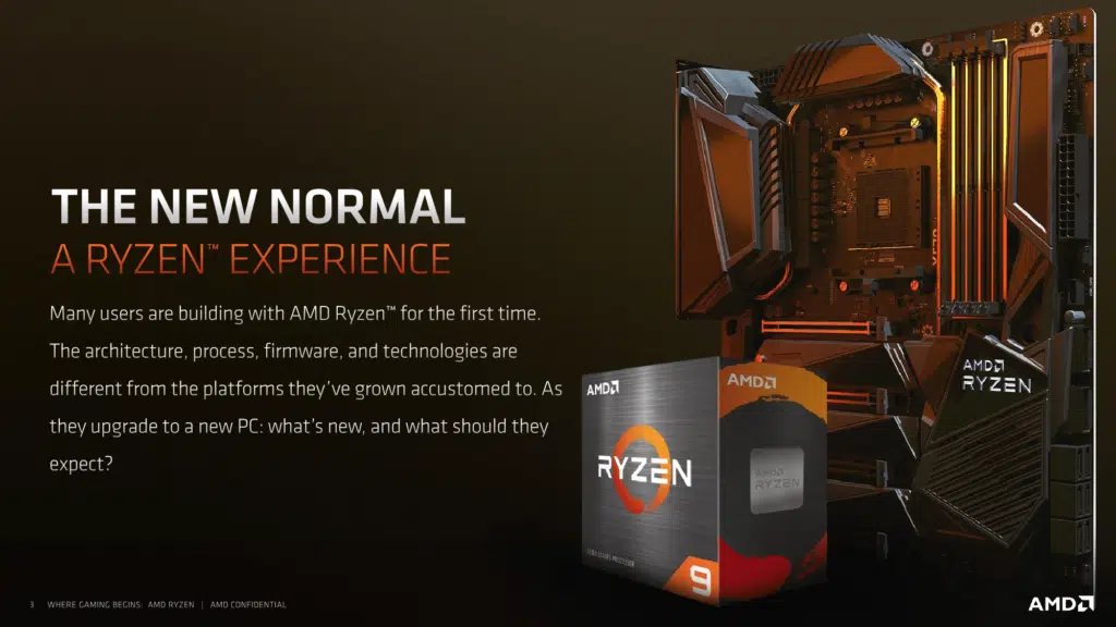 AMD Ryzen 5000 Series CPUs Product Experience Press Presentation