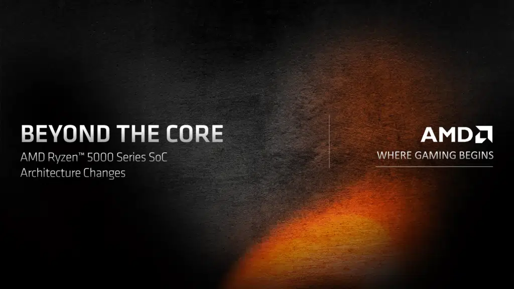 AMD Zen 3 Architecture Press Presentation