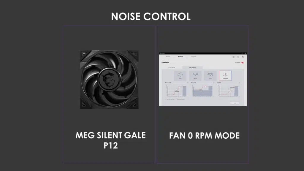 MSI MEG CORELIQUID S360 AIO Info kit