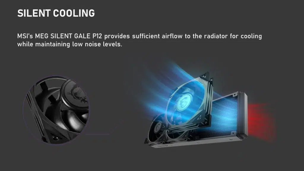 MSI MEG CORELIQUID S360 AIO Info kit