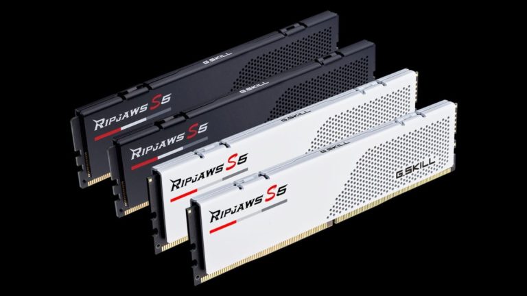 G.SKILL Announces Ripjaws S5 Series Low-Profile Performance DDR5 Memory