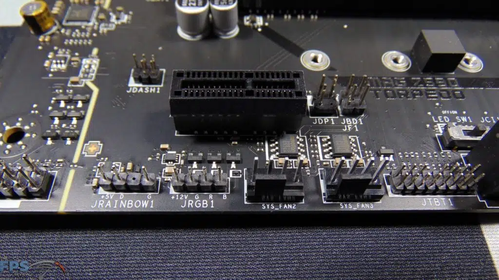 MSI MAG Z590 TORPEDO Motherboard Fan Connectors