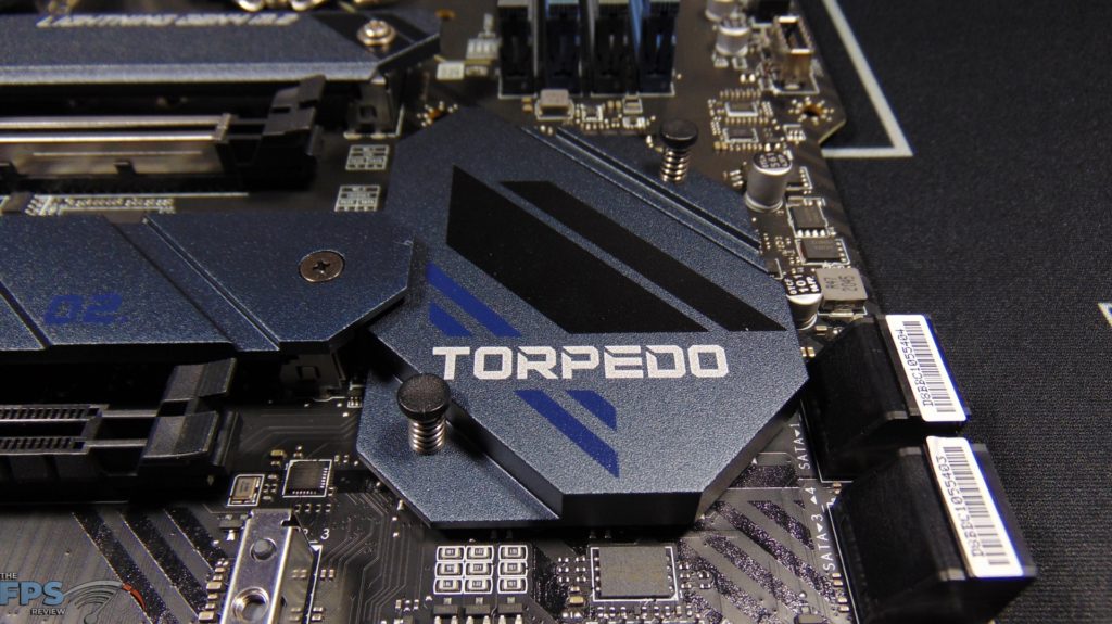 MSI MAG Z590 TORPEDO Motherboard Chipset Heatsink