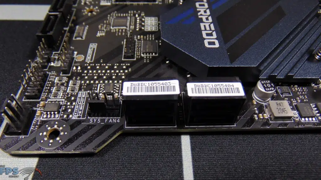 MSI MAG Z590 TORPEDO Motherboard SATA ports