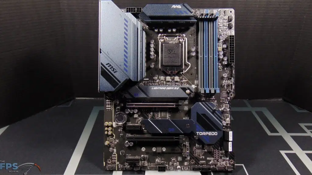 MSI MAG Z590 TORPEDO Motherboard Front View
