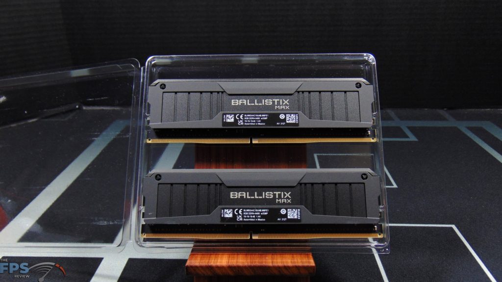 Crucial Ballistix MAX DDR4-4400 CL19 16GB RAM Kit Box Contents