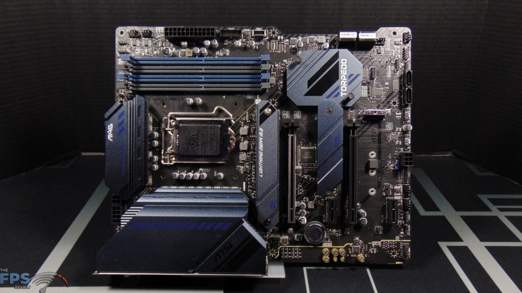 MSI MAG Z590 TORPEDO Motherboard Front View