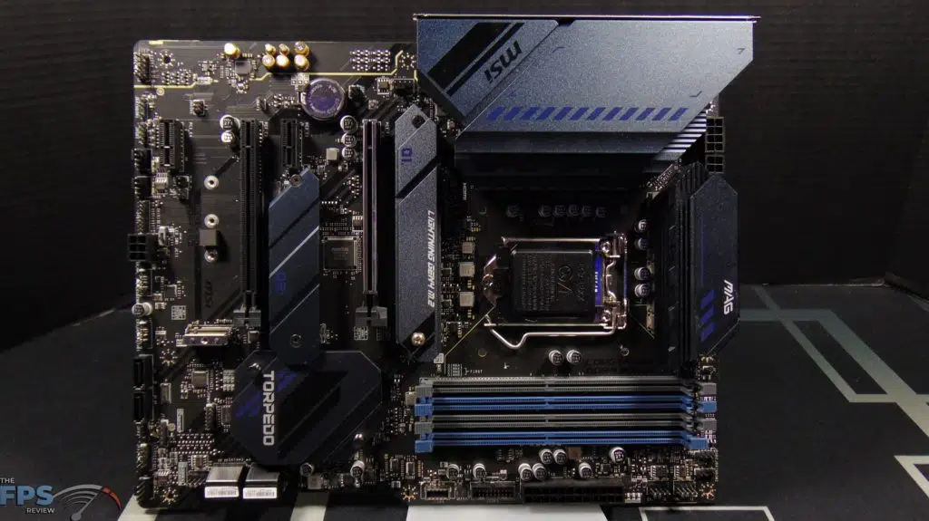 MSI MAG Z590 TORPEDO Motherboard Front View