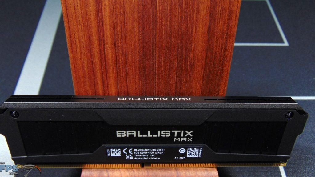Crucial Ballistix MAX DDR4-4400 CL19 16GB RAM Kit Top of RAM