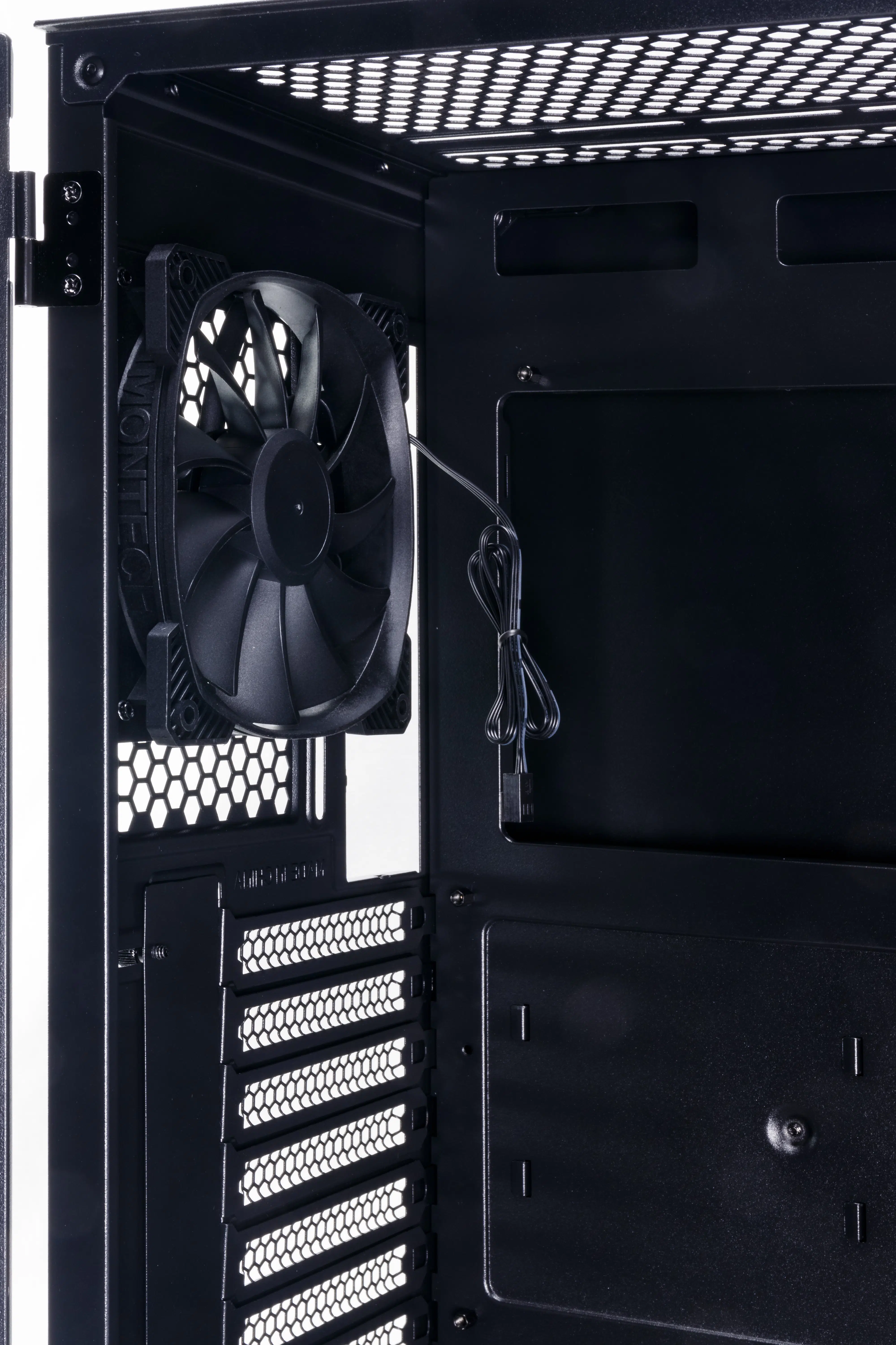 MONTECH AIR 1000 LITE Case Empty Side Panel Open
