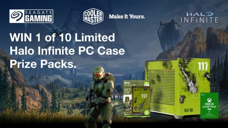 Seagate and Cooler Master Announce Contest for Halo Infinite PC Case