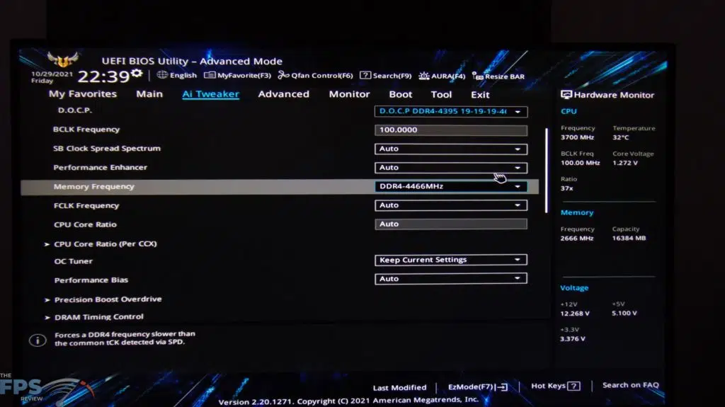 Crucial Ballistix MAX DDR4-4400 CL19 16GB RAM Kit Stable Overclock BIOS