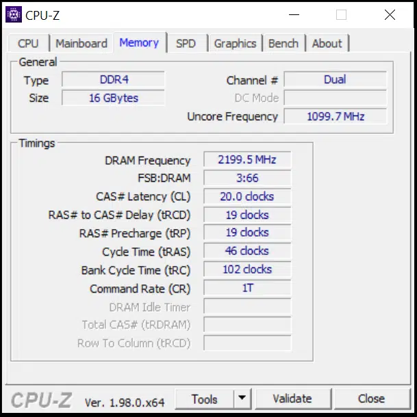Crucial Ballistix MAX DDR4-4400 CL19 16GB RAM Kit CPUz DOCP 4400