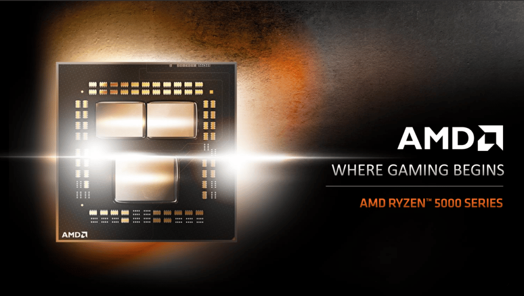 AMD Where Gaming Begins AMD Ryzen 5000 Series Banner