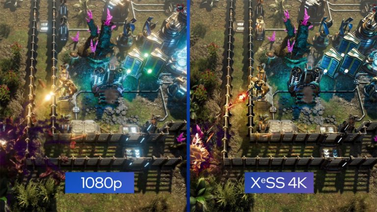 Intel Demonstrates XeSS Super Sampling Technology with New 4K Riftbreaker VIdeo