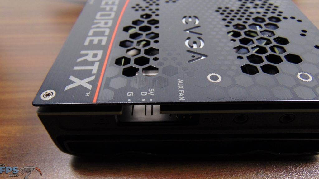 EVGA GeForce RTX 3080 FTW3 ULTRA HYBRID GAMING Video Card Aux Fan and ARGB headers