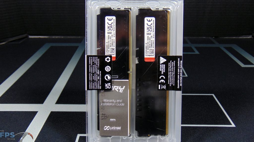 Kingston Fury Beast DDR5 5200MHz 32GB RAM Kit Back Package View