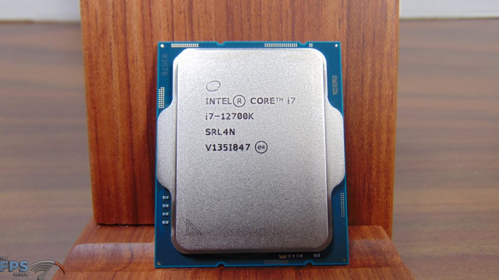 Intel Core i7-12700K CPU Top