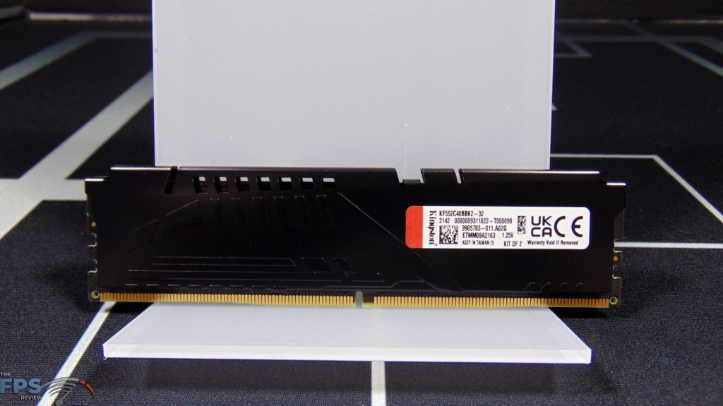 Kingston Fury Beast DDR5 5200MHz 32GB RAM ram back view