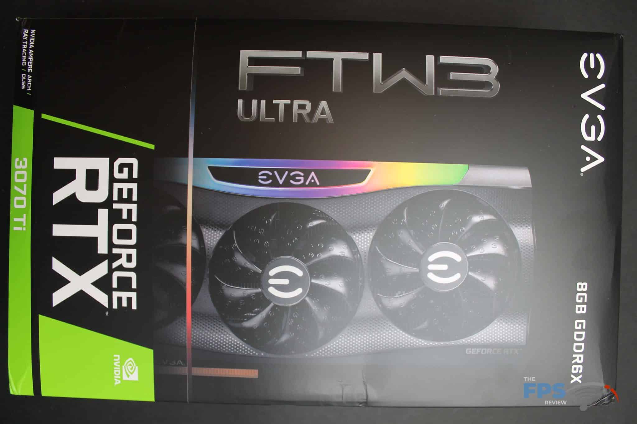 EVGA GeForce RTX 3070 Ti FTW3 ULTRA GAMING Box front view